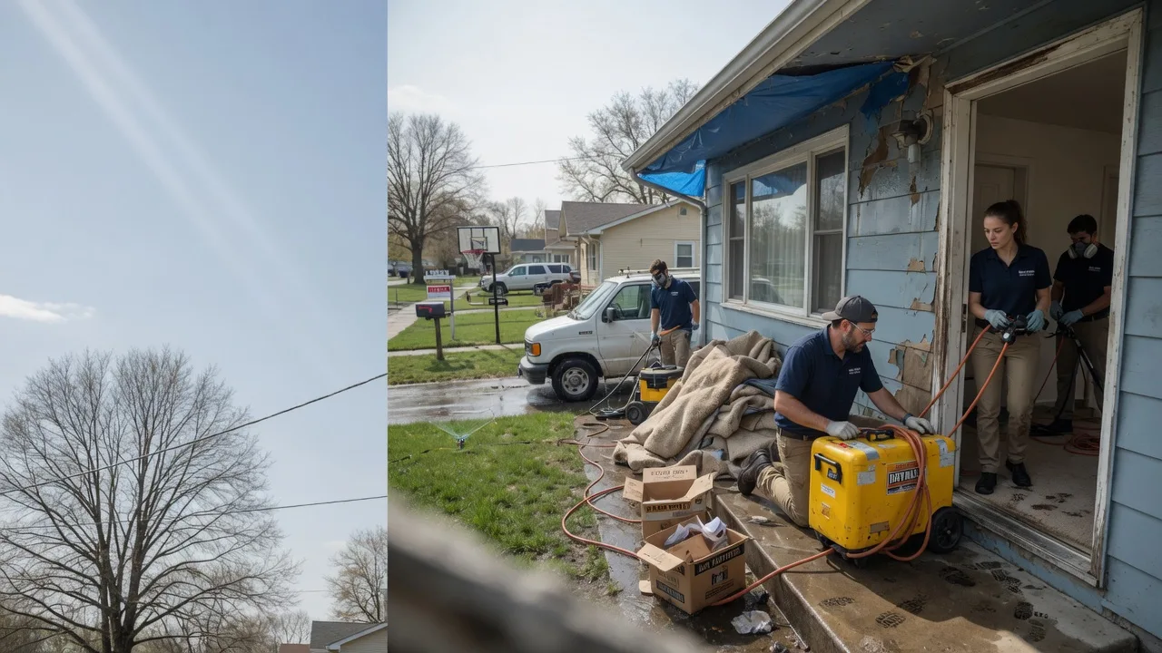 Basement Flood Cleanup in Ebervale, PA near me